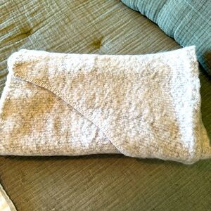 Anthro blanket scarf. Gray.